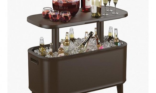 Столик-холодильник Keter Breeze Bar Large Cool Bar Цвет: виски коричневый