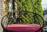 Подвесное кресло Lite Aruba (без каркаса) черное