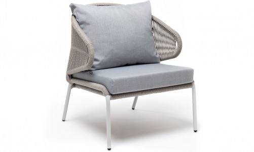 Кресло 4SIS Милан Цвет: светло-серый RAL7035, серый меланж, светло-серый