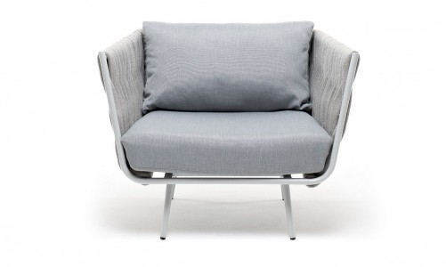 Кресло 4SIS Милан Цвет: светло-серый