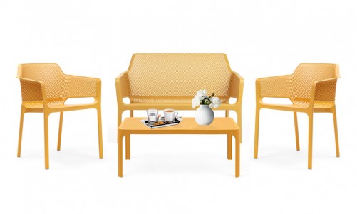 Комплект мебели Nardi Net Цвет: горчичный