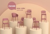 Кресло Siesta Contract Marcel XL Цвет: марсала