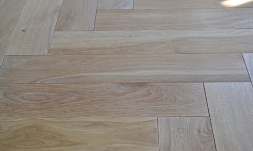 Паркет Ёлка Pattern Parquet Дуб жемчужная роса 600x100x14 мм Селект