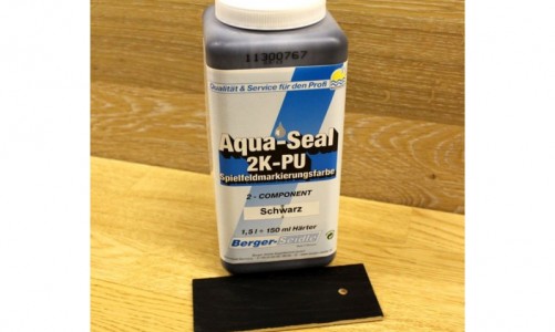 2-х компонентная краска для нанесения разметки Aqua-Seal 2K-PU Spielfeldmarkierungsfarbe