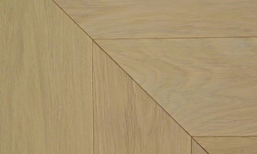 Паркет Ёлка Pattern Parquet Дуб Слоновая кость 545x112x15 мм