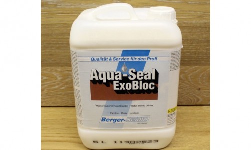 Однокомпонентный изолирующий грунтовочный лак на основе акрилатных полимеров «Berger Aqua-Seal ExoBloc» 5л.