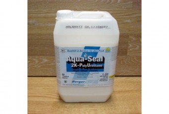 Двухкомпонентный полиуретановый лак на водной основе «Berger Aqua-Seal 2KPU» 5.5л.