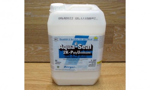 Двухкомпонентный полиуретановый лак на водной основе «Berger Aqua-Seal 2KPU» 5.5л.