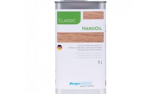 Масло с твердым воском «Berger Classic Hard Oil Extra» 1л