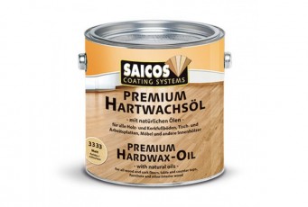 Масло с твердым воском без изменения цвета древесины «Saicos Premium Hartwachsol - Pur» матовое 2.5л