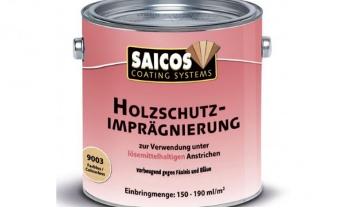Защитная пропитка для древесины SAICOS Holzschutz-Impragnierungen 9003 0.75л