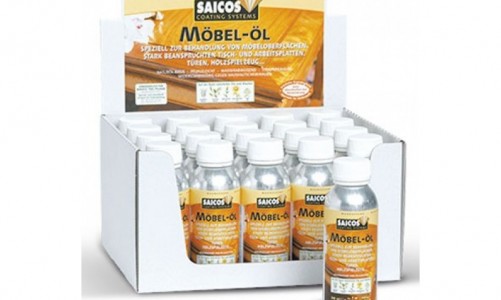 Бесцветное мебельное масло Saicos Mobel-Ol 0.3л