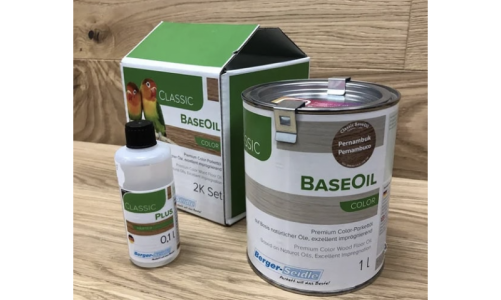 Цветное двухкомпонентное масло для дерева Berger BaseOil Color 2K