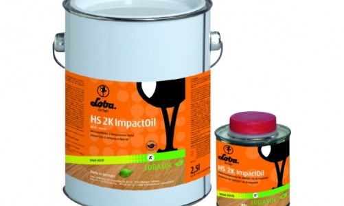 HS 2K ImpactOil чистое масло; подходит для влажных помещений, объектов с повышенной нагрузкой, детской мебели 2,5л