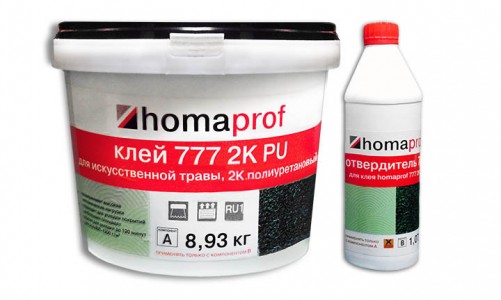 Клей для искусственной травы HOMAPROF 777 2K PU (10 кг)