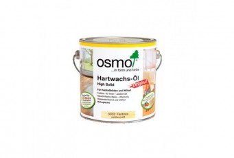 Масло с твердым воском OSMO Hartwachs-Ol Original шелковисто-матовое 2.5л