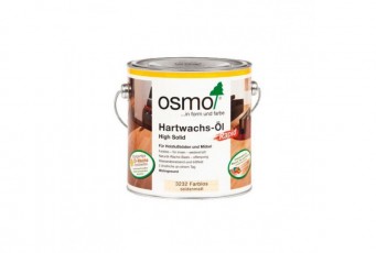 Масло с твердым воском с ускоренным временем высыхания OSMO Hartwachs-Ol Rapid шелковисто-матовое 2.5л